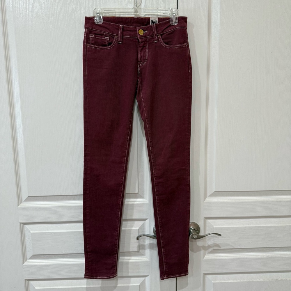 Missoni Burgundy Skinny Jeans